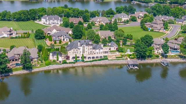 1041 Albatross Way, Gallatin, TN 37066 - aerial overview of property's location featuring a nearby body of water and nearby suburban area