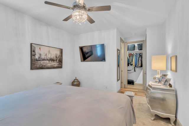 1041 Albatross Way, Gallatin, TN 37066 - bedroom with a closet and ceiling fan