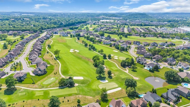 1041 Albatross Way, Gallatin, TN 37066 - aerial view of residential area with a large body of water and a local golf course