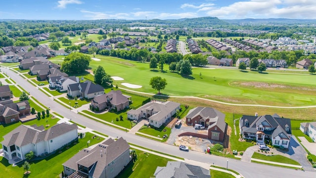 1041 Albatross Way, Gallatin, TN 37066 - aerial perspective of suburban area featuring a local golf course and mountains