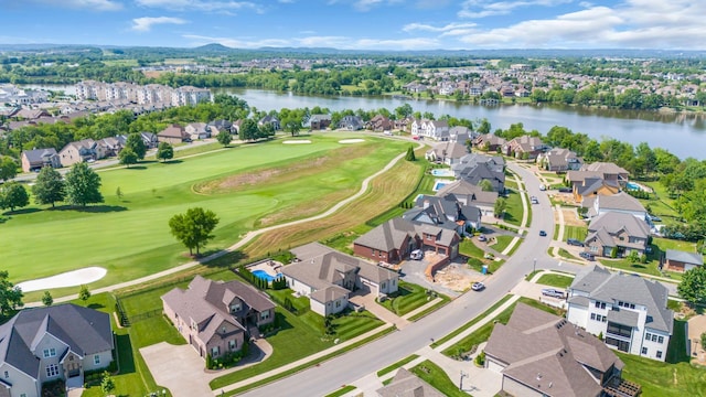 1041 Albatross Way, Gallatin, TN 37066 - aerial view of residential area featuring a nearby body of water and a golf club
