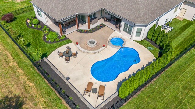 1041 Albatross Way, Gallatin, TN 37066 - view of swimming pool featuring a patio area