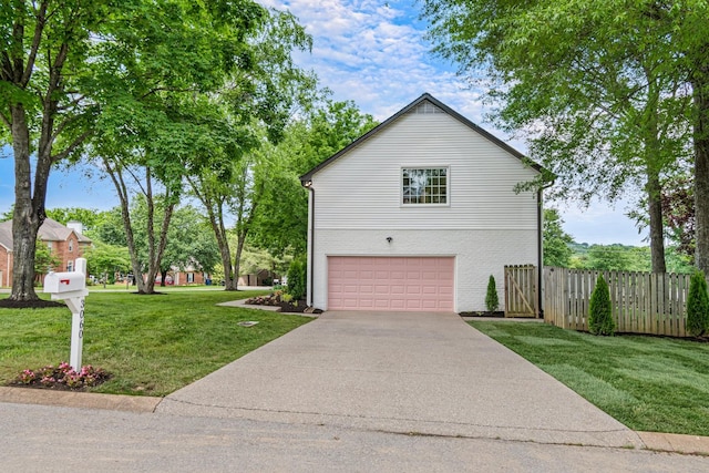 3060 Liberty Hills Dr, Franklin, TN 37067 - view of side of property with an attached garage and driveway