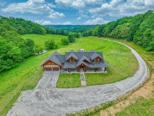 1271 Bivins Rd, Lewisburg, TN 37091 - view of subject property with a forest