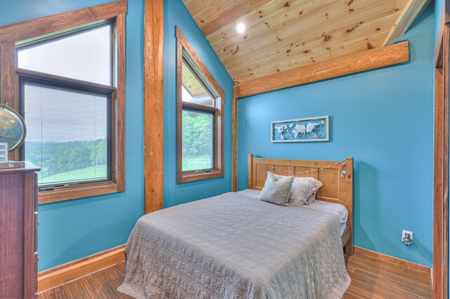 1271 Bivins Rd, Lewisburg, TN 37091 - bedroom with baseboards and wood finished floors