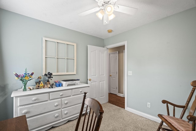 103 Nashay Ct, Portland, TN 37148 - bedroom featuring light colored carpet, baseboards, and ceiling fan