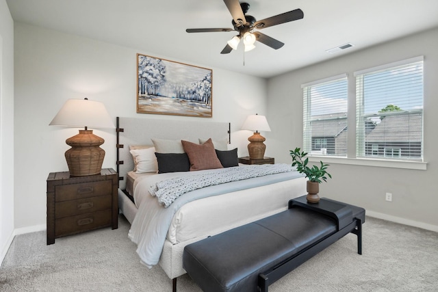 440 Golden Meadow Ln, Hendersonville, TN 37075 - carpeted bedroom featuring baseboards and ceiling fan