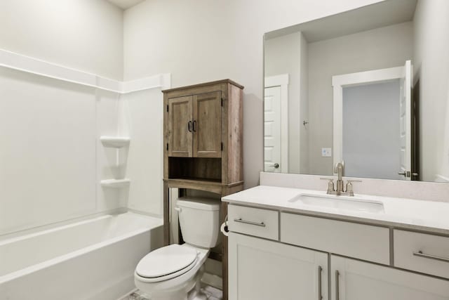 440 Golden Meadow Ln, Hendersonville, TN 37075 - bathroom featuring toilet, vanity, and washtub / shower combination