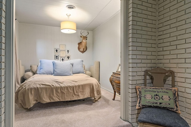 698 Crestview Dr, Sparta, TN 38583 - bedroom featuring carpet floors and ornamental molding