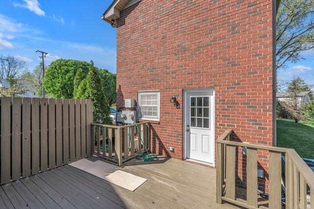 2732 Linmar Ave, Nashville, TN 37215 - view of wooden terrace