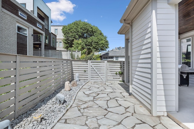 1211A Sigler St, Nashville, TN 37203 - view of patio featuring a fenced backyard