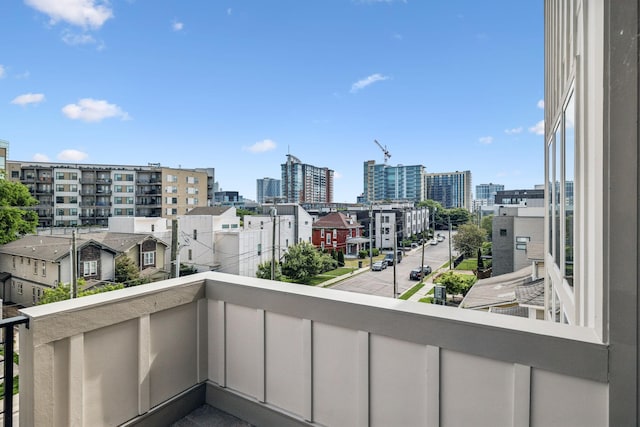1211A Sigler St, Nashville, TN 37203 - balcony with a city view