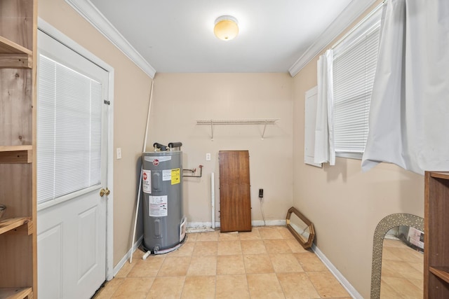 103 Walnut Dr, Carthage, TN 37030 - utility room featuring electric water heater