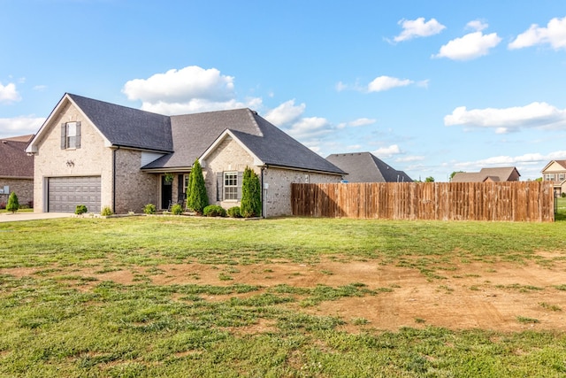 7919 Natahna Ct, Murfreesboro, TN 37127 - view of front of house with a garage, driveway, brick siding, and roof with shingles