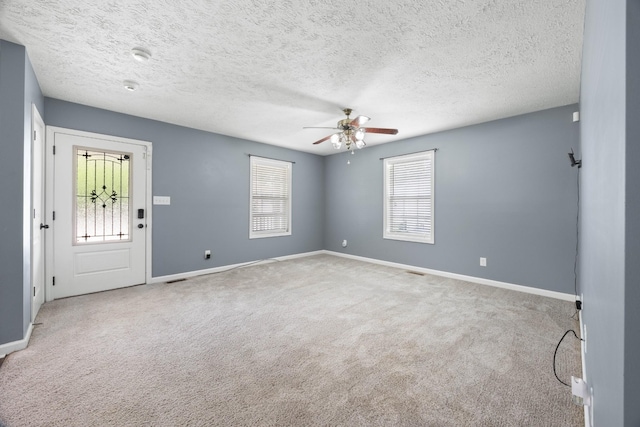 914 Woodland St, Clarksville, TN 37040 - carpeted empty room with ceiling fan, healthy amount of natural light, and baseboards