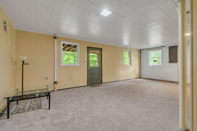 1008 Downey Dr, Nashville, TN 37205 - carpeted empty room with electric panel
