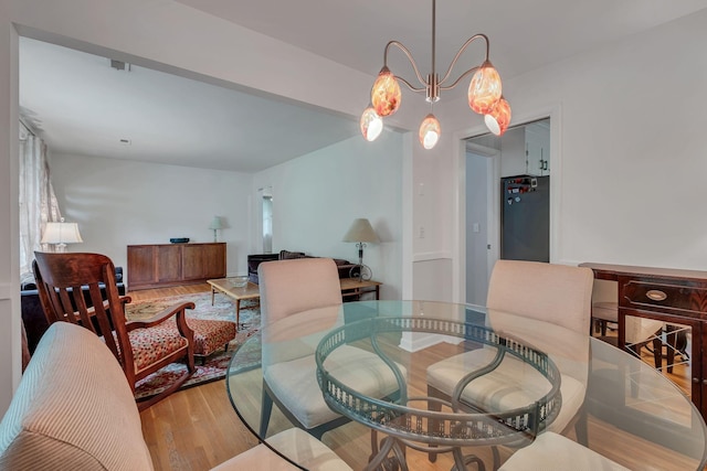 1008 Downey Dr, Nashville, TN 37205 - dining space with wood finished floors