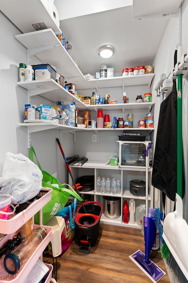 view of pantry