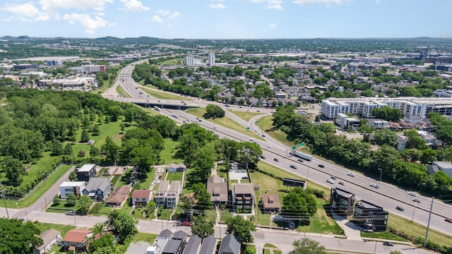 view of urban area featuring a highway