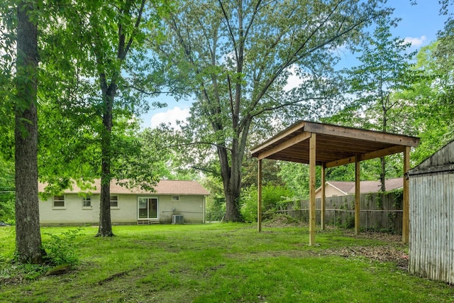 1003 Copper Still Cir, Kingston Springs, TN 37082 - view of yard with central air condition unit
