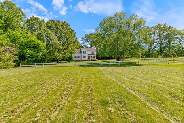 7104 Elrod Rd, Fairview, TN 37062 - view of yard featuring a view of countryside