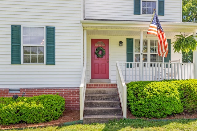 7104 Elrod Rd, Fairview, TN 37062 - property entrance featuring covered porch