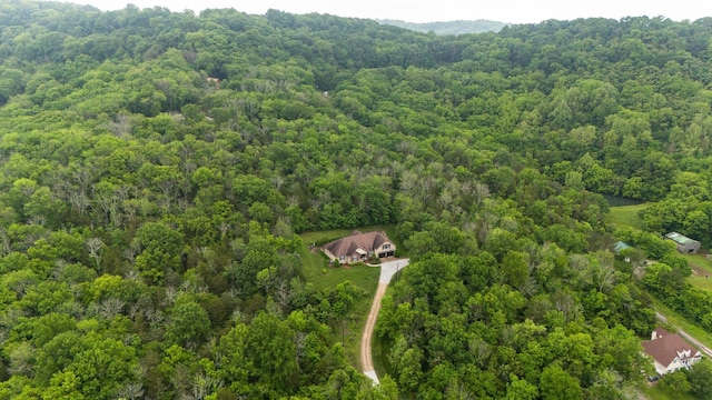 1764 Warren Hollow Rd, Nolensville, TN 37135 - aerial view of a heavily wooded area
