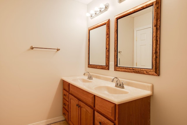 8310 Dog Creek Rd, Primm Springs, TN 38476 - bathroom with double vanity