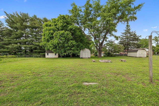 4408 Alpine Way, Murfreesboro, TN 37129 - view of yard with a shed and an outbuilding