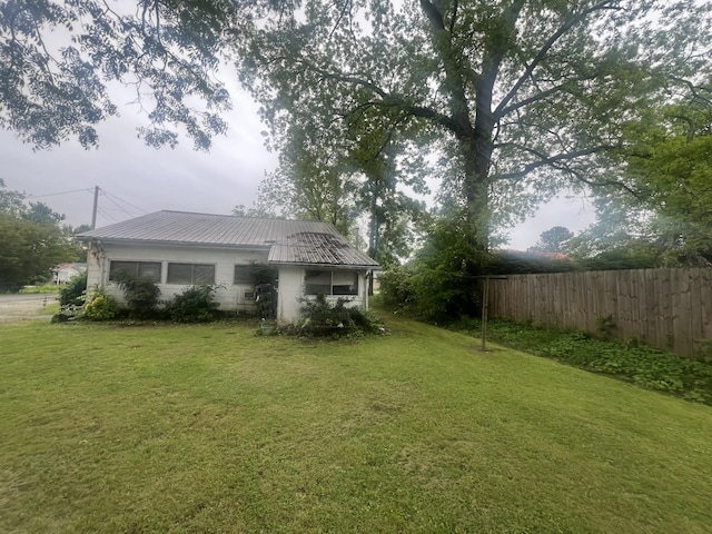 207 Powell St, Decherd, TN 37324 - rear view of property featuring metal roof