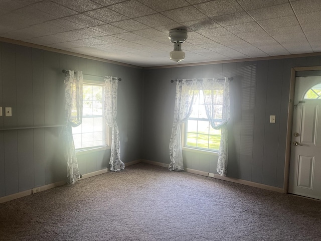 207 Powell St, Decherd, TN 37324 - spare room featuring healthy amount of natural light, carpet floors, and baseboards