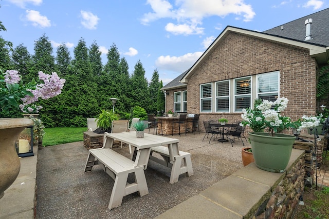 810 Pine Terrace Dr, Brentwood, TN 37027 - view of patio / terrace featuring outdoor dining space