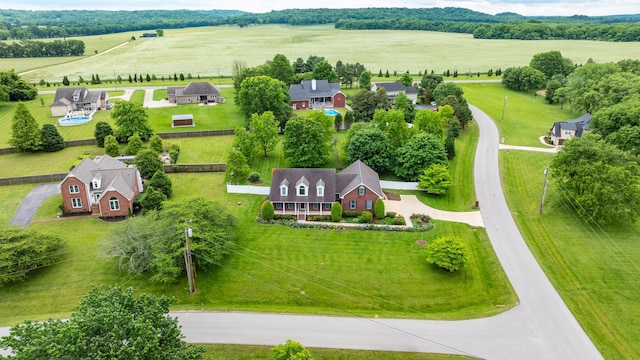 view of rural area