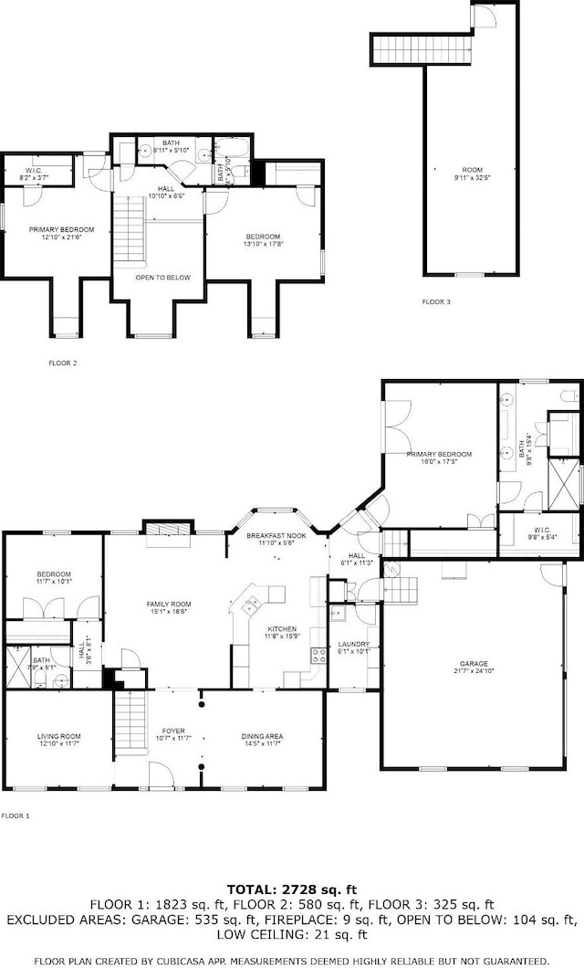 floor plan / room layout