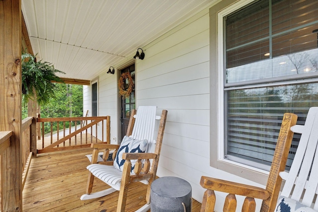 1244 Westfield Rd, Dickson, TN 37055 - view of wooden porch