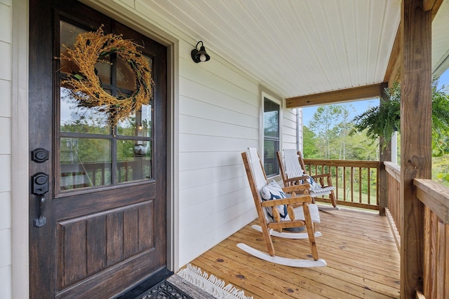 1244 Westfield Rd, Dickson, TN 37055 - view of wooden porch