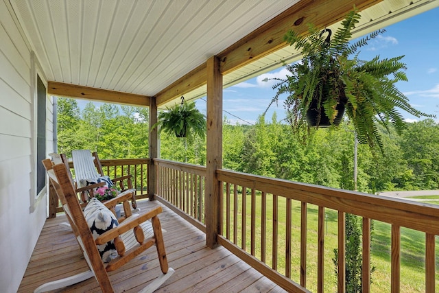 1244 Westfield Rd, Dickson, TN 37055 - wooden terrace with a lawn