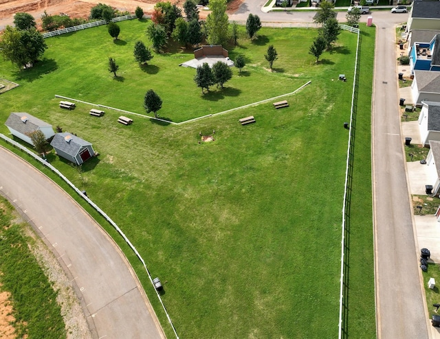 drone / aerial view