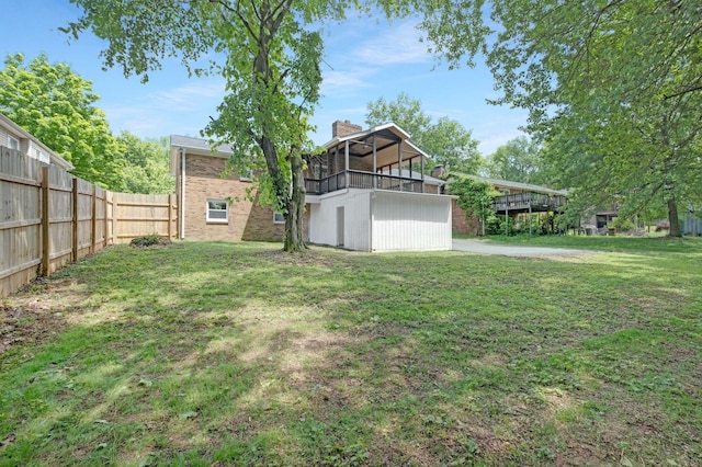 view of yard