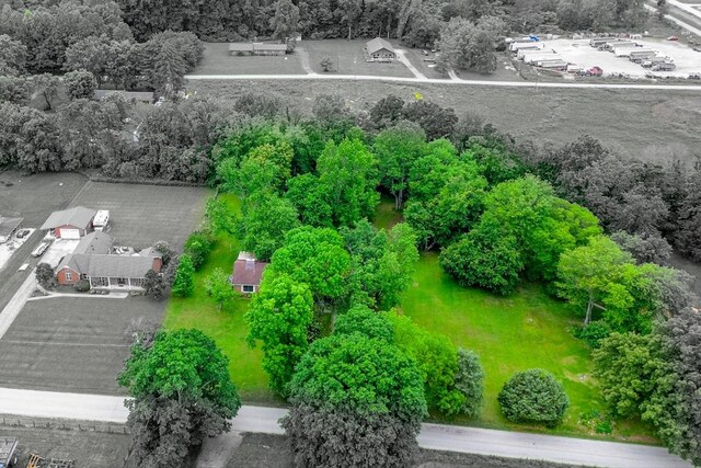 128 Ramsey Rd, Manchester, TN 37355 - bird's eye view of a tree filled landscape