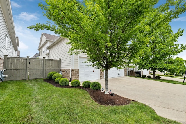 4091 Camberley St, Franklin, TN 37064 - view of home's exterior with driveway and a garage
