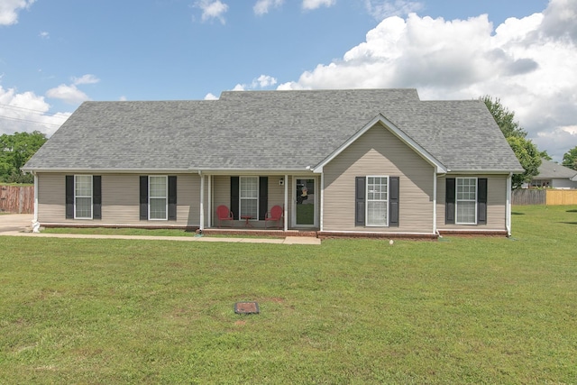 5064 Tricia Pl, Murfreesboro, TN 37129 - view of front facade with covered porch and roof with shingles