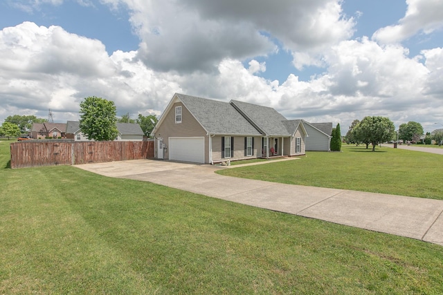 5064 Tricia Pl, Murfreesboro, TN 37129 - view of front of property with concrete driveway and a shingled roof