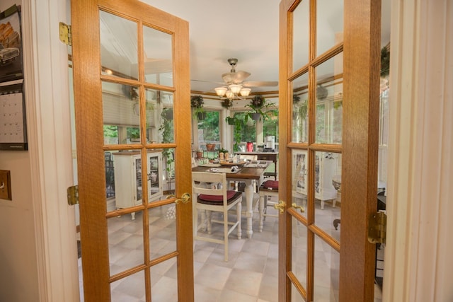 168 Maple Valley Ln, Cookeville, TN 38506 - sunroom featuring french doors