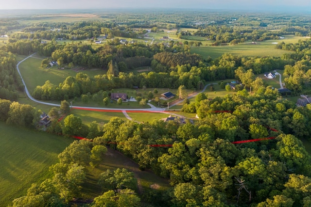 168 Maple Valley Ln, Cookeville, TN 38506 - aerial overview of property's location featuring rural landscape