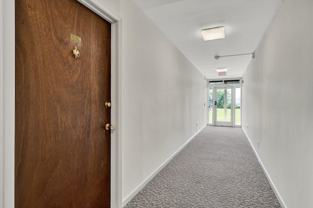 536 River St Unit 536, Chattanooga, TN 37405 - hallway featuring carpet flooring and baseboards
