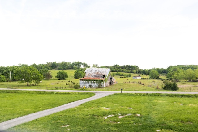 1325 Rogers Ln, Lebanon, TN 37087 - view of grassy yard featuring a view of countryside