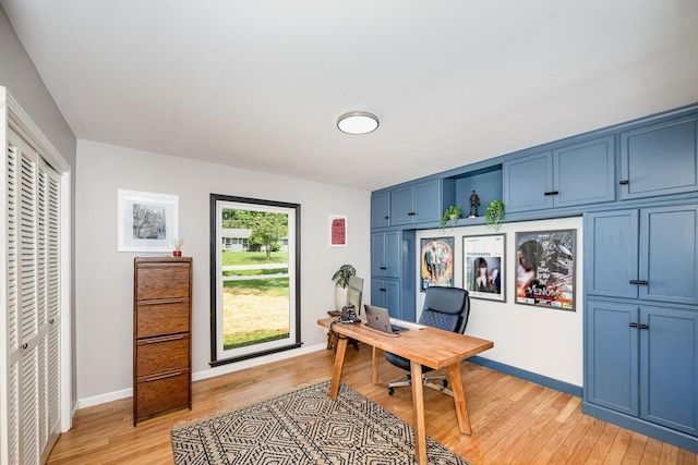 112 Churchill Pl, Franklin, TN 37067 - office featuring light wood-style flooring and baseboards