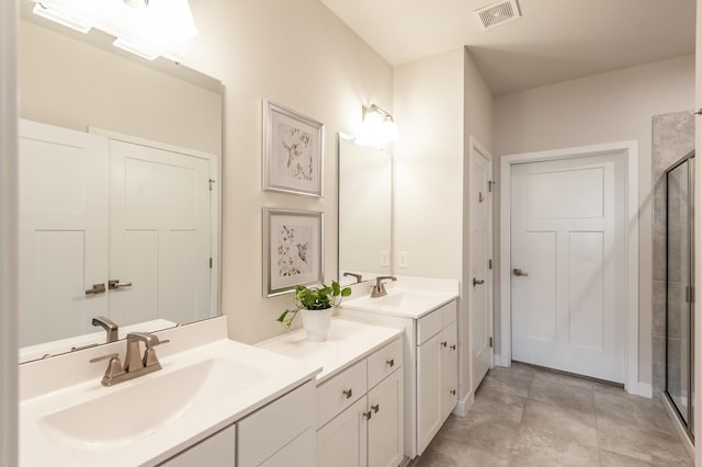 124 Great Falls Ct, Gallatin, TN 37066 - bathroom with a shower stall and vanity