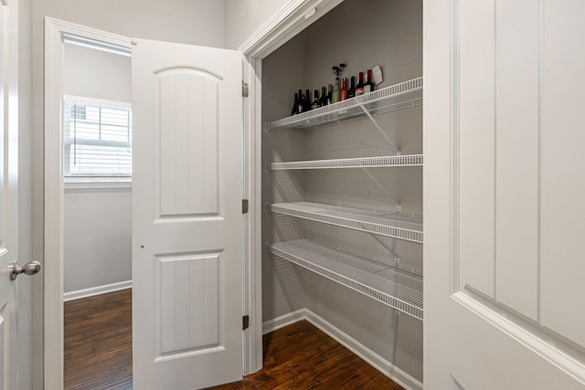 view of pantry